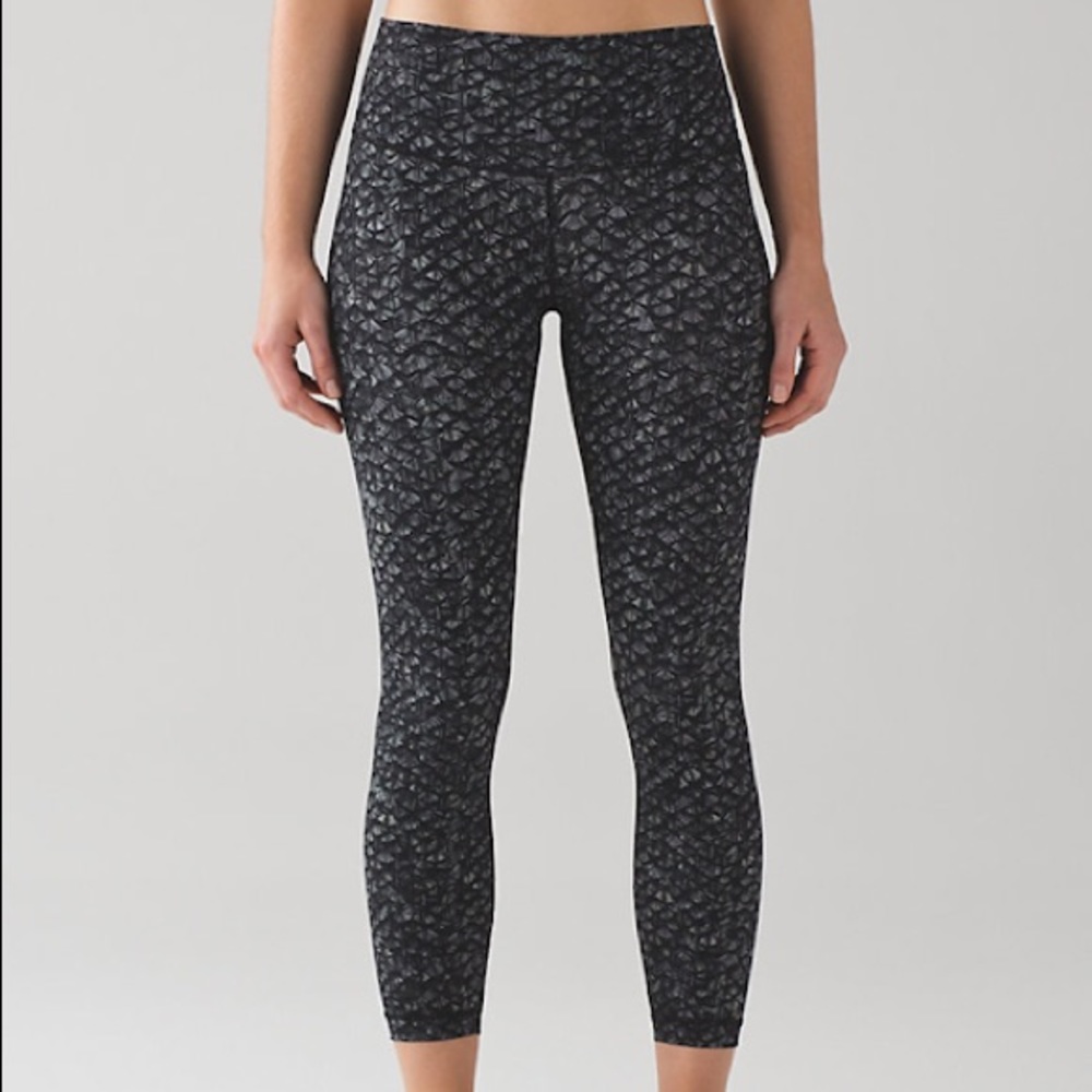 Lululemon Wunder Under 7/8 Nulux tights